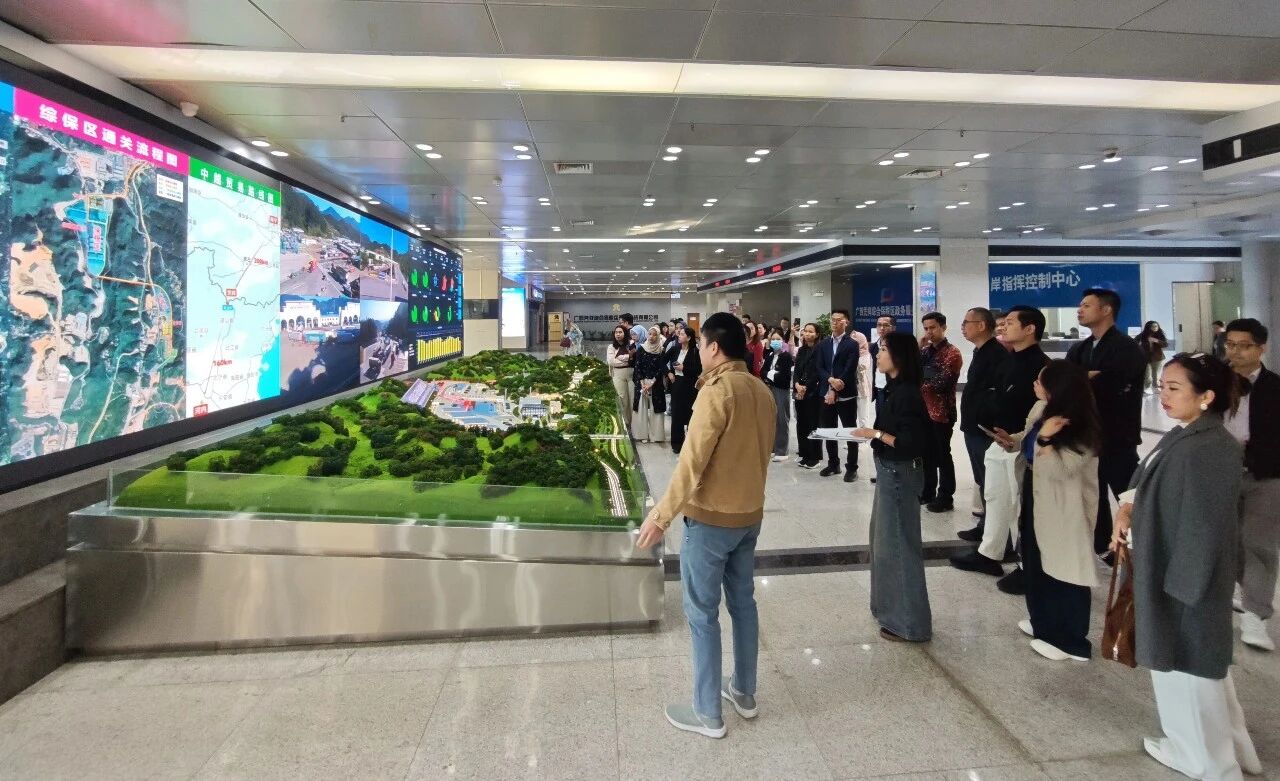 從智能口岸到跨境工廠 一場崇左行，遇見自貿區發展的鮮活范本與技術進出口新篇章